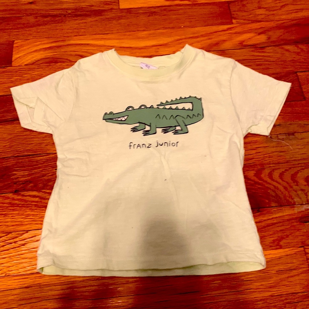 Zara boys alligator sweatshirt, 12-18 months